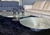 (MW) Sillon de Roche Bobois y 2 mesas ratonas misma marca / 276x1x60- mesas 122dx26 y 90dx22 - The Stock Muebles