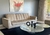 (MW) Sillon de Roche Bobois y 2 mesas ratonas misma marca / 276x1x60- mesas 122dx26 y 90dx22