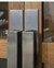 (SF) Dos roperos macizos de petiribi con herrajes de acero inoxidable del Estudio Tata Velarde / 120x47x257 - comprar online