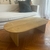 (SF) Mesa ratona oval de kiri / 125x60x45