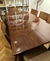 (MG) Mesa lustrada de comedor , madera algarrobo / 180 x 90 x 77 alto en internet