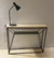 (JB) Consola madera alamo, estructura hierro / 105 × 25 × 82