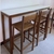 (TL) Barra y 2 banquetas / barra 160x40x103 Banquetas 39x39x75/106