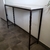 (FJ) Consola de hierro y terrazo / 120 x 30 x 85