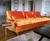 (JB) Sofa tapizado en terciopelo / 250×78×80