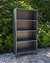 (JB) Biblioteca madera laqueada de Crate & Barrel / 72 × 38 × 145