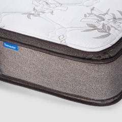 Colchon Suavestar Boreal con pillow 140x190 2 plazas y media - blue rest