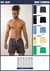 SHORT ESTAMPADO x36U/ x72U - 3549