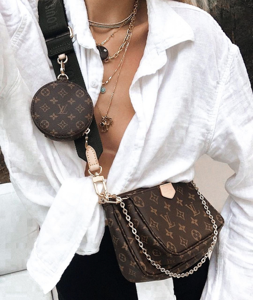 louis vuitton multi pochette bolsa