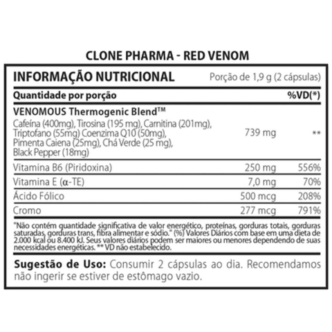 Red Venom - Comprar em Knc sports