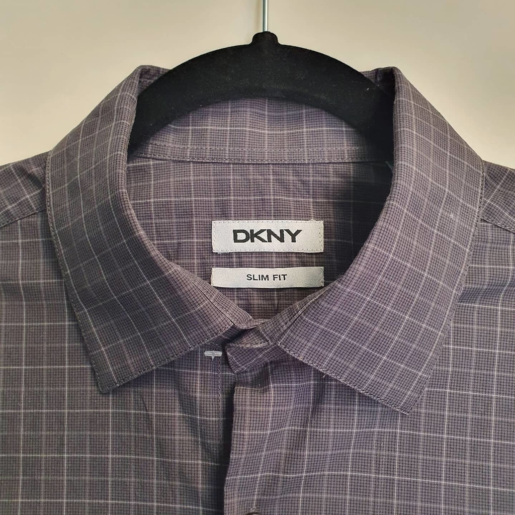 Camisa dkny slim online fit