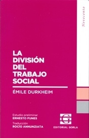 La división del trabajo social - Émile Durkheim