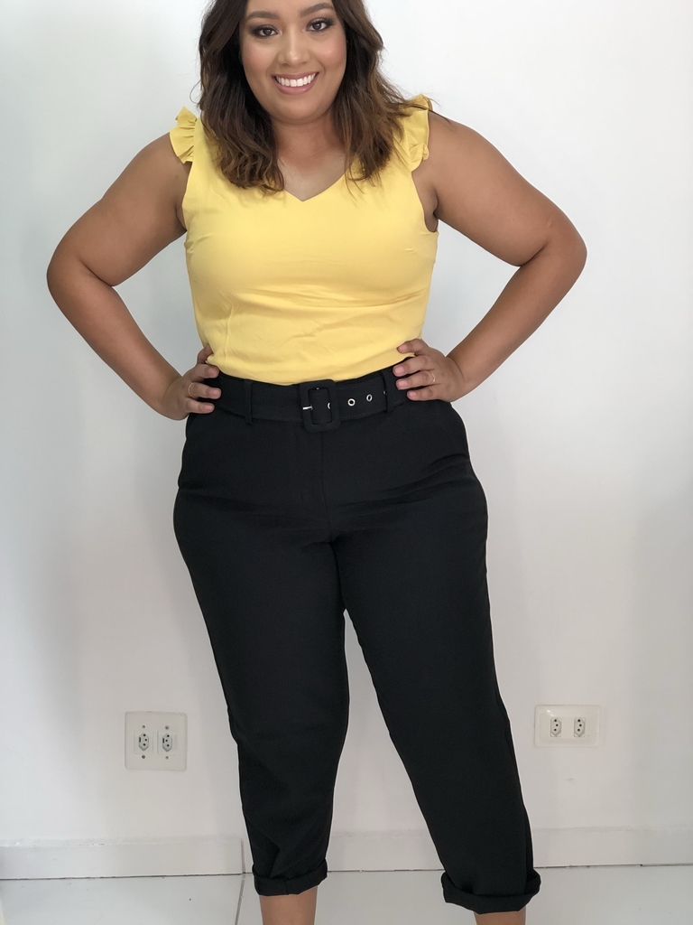 Calça Alfaiataria Plus Size - CLOSET ROSA CHICA