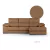 Sofa Paris 3 + Chaise longue Valenziana en internet