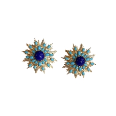 BRINCO MANDALA TURQUESA