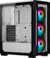 Gabinete Corsair 220T RGB Tempered Glass Mid-Tower Smart ICUE White (8607) IN