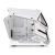 Gabinete TT AH T600 Tempered Glass*2 Full Tower White (5039) IN - MaxTecno
