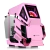 Gabinete TT AH T200 Micro Case TG x2 Pink (6883) IN