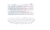 Teclado Logitech G715 Aurora White Mech RGB Wifi 920-010453 IN - comprar online