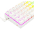 TECLADO MECANICO REDRAGON K630 DRAGONBORN WHITE - Blue/Brown Switch - comprar online