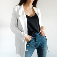 Blazer de crepe - amatistamoda