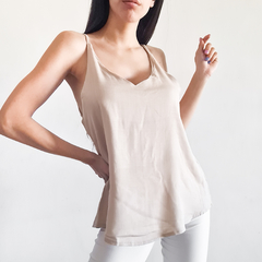 Musculosa de lino - comprar online