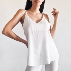 Musculosa de lino - tienda online