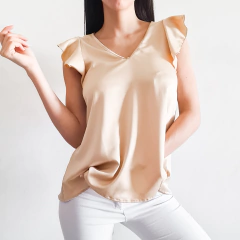 Imagen de Remera blusa con volados