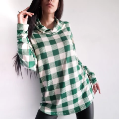 Poleron de lanilla estampada - amatistamoda