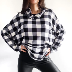 Imagen de Poleron de lanilla estampada