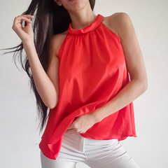 Musculosa cuello americano - amatistamoda