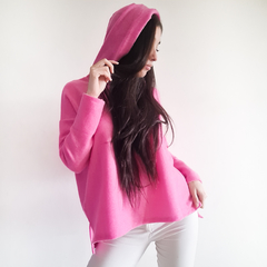 Poleron lanilla con capucha - comprar online