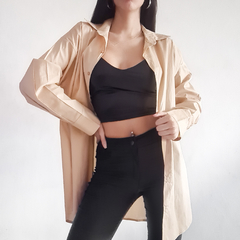 Camisa oversize poplin - comprar online