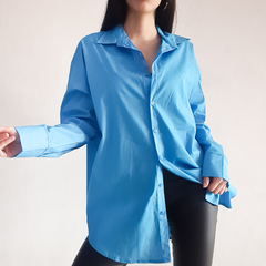 Camisa oversize poplin