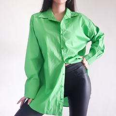 Camisa oversize poplin