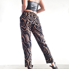 Babucha sastrera bubaloo estampada - amatistamoda