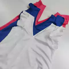 Remera blusa con volados - comprar online