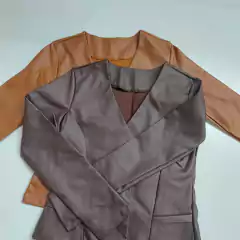 Chaqueta eco cuero - tienda online