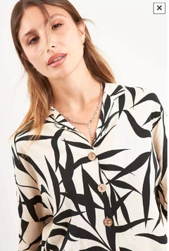 Camisa coco lino estampada en internet