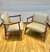 Juego de Sillones de Diseño Tapizados en Cuero - comprar online