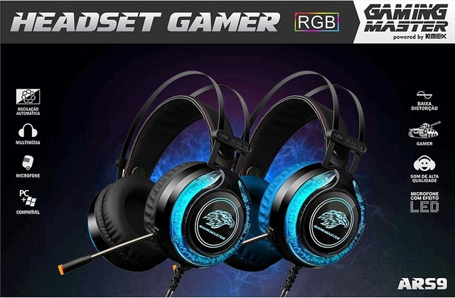 Headset gamer rgb ars9 Clearance