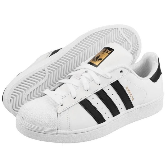 adidas superstar branco e preto