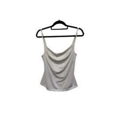 Blusa de alcinha degagê em malha Fluity II CO2 Control - BRANCA