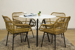 SILLON KENIA RATTAN NATURAL - comprar online