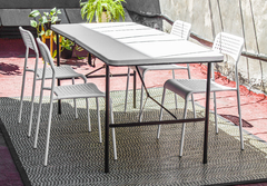 MESA PLEGABLE NIKY BLANCA 1.80 m en internet