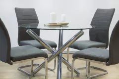 MESA MATTISE CROMO - Decototale
