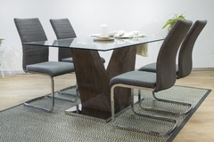 Imagen de MESA HAUSE MADERA OSCURA 1.60 m x 0.90 cm