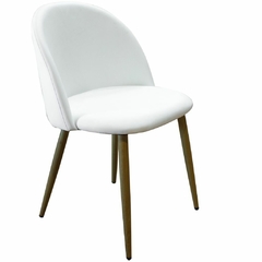 SILLA MACARON BLANCA PU