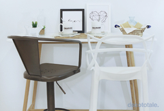 Banqueta Master Blanca - Decototale mayorista de muebles