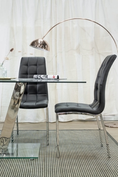 MESA DE COMEDOR ELEGANTE V DE VIDRIO 1,60 m x 0,90 m en internet